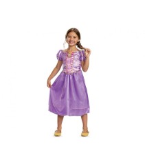 Costum Carnaval Prințesa Rapunzel Classic- Disney pentru copii, marime M ( 7-8 ani )