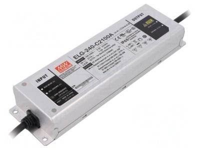 Alimentator LED 240W IP65 57-115VDC 1050-2100mA foto