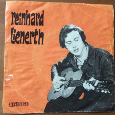 Reinhard Lienerth disc single 7" vinyl muzica folk electrecord 45 EDC 10608 VG