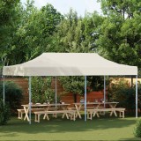 42507 vidaXL Foldable Tent Pop-Up 3x6 m Cream White 42507