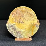 Set decorativ de suporturi pentru pahare din piatră de agalmatolit &ndash; India