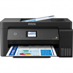 Multifunctionala InkJet Color Epson EcoTank L14150 Retea USB Wireless A3 Black foto