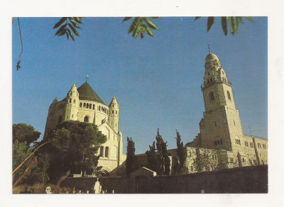 SI1 - Carte Postala -ISRAEL-Jerusalem, Church of the Dormition, Necirculata foto
