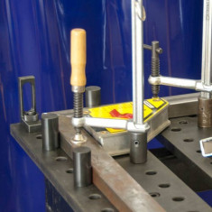 Coltar Magnetic cu Buton Adjust-O? | Forta 35 kg | Unghi 45?/90? | Strong Hand Tools &amp;amp;#8211; USA | MSA47 foto