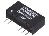 Convertor DC/DC 1W 10,8-13,2V la 15VDC și -15VDC