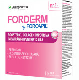 Forderm by Forcapil Booster cu Colagen, 10 flacoane