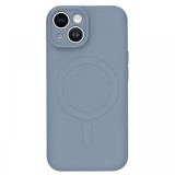 Lemontti Husa Silicon iPhone 15 MagSafe Gri