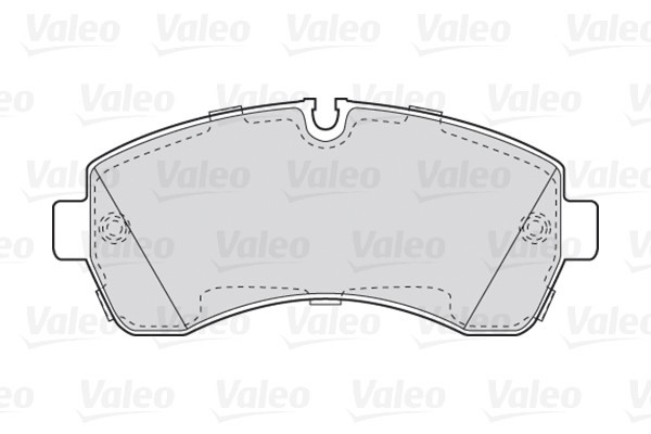 VALEO 301881 FIRST set placute frana,frana disc