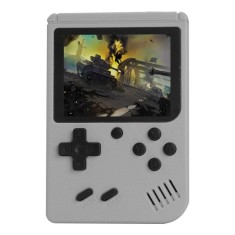 Consola de joc portabila, 500 de jocuri, retro, Gri