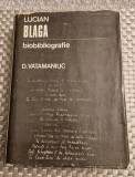 Lucian Blaga Bioblbliografie D. Vatamaniuc