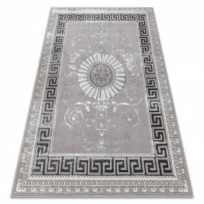 Covor BLISS Z160AZ246 gri inchis / gri - Cadru, greacă Exclusiv, structural, 200x290 cm foto