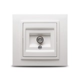 Cumpara ieftin Zena Alb Priza Satelit F Conector ST