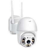 Cumpara ieftin Camera Supraveghere IP PTZ Techstar&reg; P12, Dome, Wireless, 355&deg;, 1080p, LED+IR, Exterior, ONVIF, NVR, Senzor Miscare, Microfon