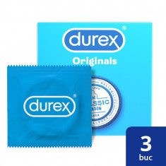 Prezervative Originals, 3 bucati, Durex