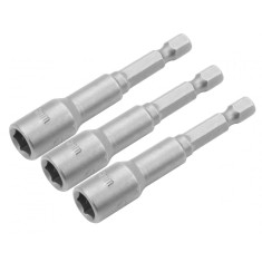 Set de 3 mufe piulita magnetice 6 mm, Tolsen