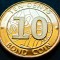 Moneda exotica 10 CENTI - ZIMBABWE, anul 2014 * cod 416 B