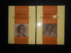Mihai Eminescu - Poezii 2 volume (2010, stare impecabila) foto
