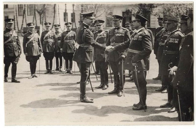 Regele Carol al II-lea la Timișoara, Școala de artilerie foto