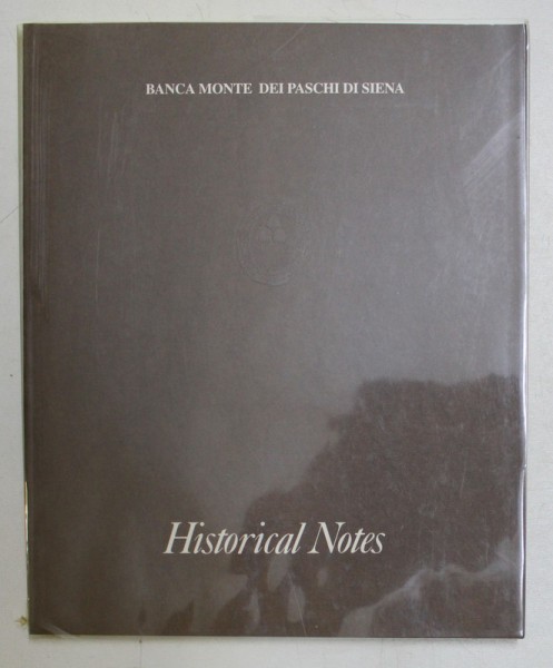 BANCA MONTE DEI PASCHI DI SIENA - HISTORICAL NOTES , 1999