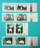 TIMBRE ROMANIA 1996 L.P.1400 MASTI POPULARE SERIE IN PERECHE MNH, Nestampilat