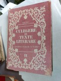 Cumpara ieftin CULEGERE DE TEXTE LITERARE CLASELE V - VIII ,VOL 2