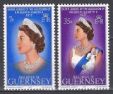 Guernsey 1977 - Jubileul de Argint al &Icirc;ncoronării Majestății Sale Regina Elisabeta a II-a, MNH