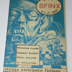 Revista Sfinx stiinta anticipatie fictiune sf nr 3. 1991