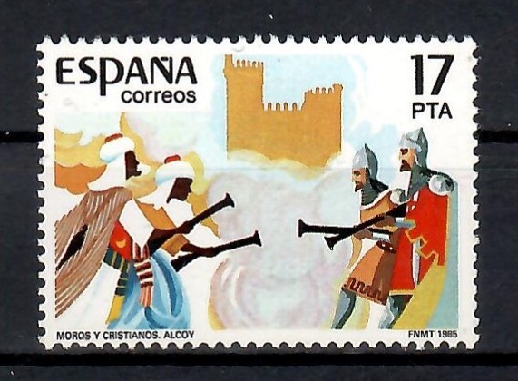 Spania 1985 - 6 serii, 12 poze, MNH