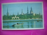 HOPCT 16479 ORASUL VECHI SI RIUL DAUGAVA - RIGA -LETONIA- EUROPA -CIRCULATA