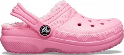 Saboti Crocs Classic Lined Kids Roz - Pink Lemonade foto