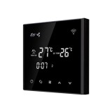 Cumpara ieftin Termostat cu fir pentru aer conditionat BeOk TGT70WIFI-AC4, Compatibil cu sisteme HVAC, Aplicatia Smart Life SmartElectro IntelligentHouse