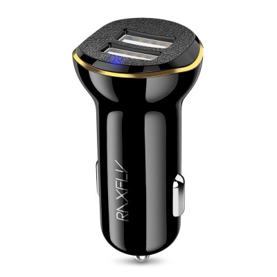Incarcator auto mini RXFLY Dual USB AutoProtect KeyCars foto