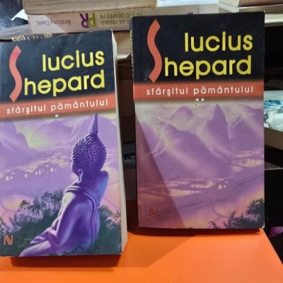 Sfarsitul pamantului - Lucius Shepard 2 volume foto