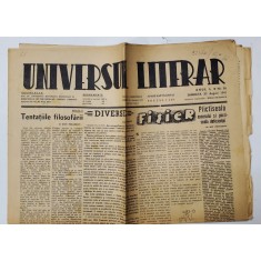 UNIVERSUL LITERAR , SAPTAMANAL , ANUL L , NR. 36 , SAMBATA , 30 AUGUST , 1941