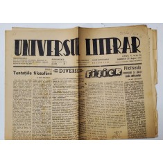 UNIVERSUL LITERAR , SAPTAMANAL , ANUL L , NR. 36 , SAMBATA , 30 AUGUST , 1941