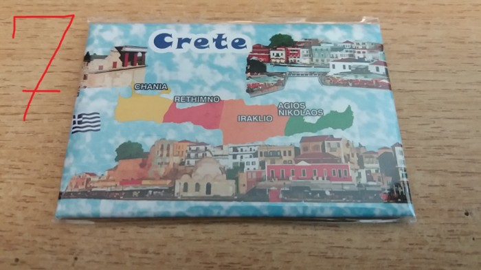 M3 C1 - Magnet frigider - tematica turism - Grecia - 7