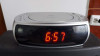 Radio CD cu Ceas si USB Gran Prix CDCR 724, Cititor CD, Alarma