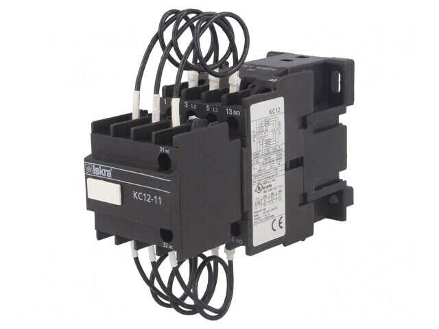 Contactor 3P pentru Șină DIN 240/440VAC KC12-11
