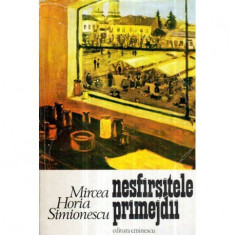 Mircea Horia Simionescu - Nesfarsitele primejdii - roman - 121186