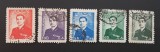 Iran &ndash; Lot 5 timbre cu Mohammad Reza Pahlavi, serie definitivă &icirc;n dinari