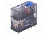 Releu electromagnetic, SPDT, 24V DC, 16A, seria RMP85, RELPOL - RMP85-2011-25-1024-WT