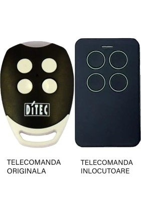 Telecomanda poarta garaj 4 butoane cod saritor frecventa 433.92MHz Ditec Gol 4C compatibila cu originalul (811) foto