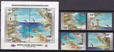 Antilele Olandeze 1994 fauna marina MI 812-815 + bl.41 MNH ww80