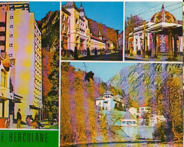 CPIB 16022 CARTE POSTALA - BAILE HERCULANE. MOZAIC