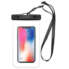 Husa universala pentru telefon - Spigen Waterproof Case (A600) - Clear