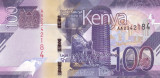 Bancnota Kenya 100 Shilingi 2019 - PNew UNC ( SERIE NOUA )