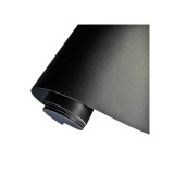 Rola colant folie PVC cu tehnologie eliminare bule aer negru mat 1,5 x 5 metri