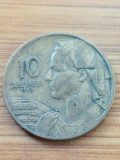 Moneda Iugoslavia 10 Dinari 1963, Europa