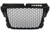 Grila Centrala Audi A3 8P Facelift (2007-2012) RS Design Negru Lucios Performance AutoTuning, KITT