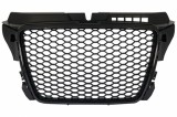 Grila Centrala Audi A3 8P Facelift (2007-2012) RS Design Negru Lucios Performance AutoTuning, KITT